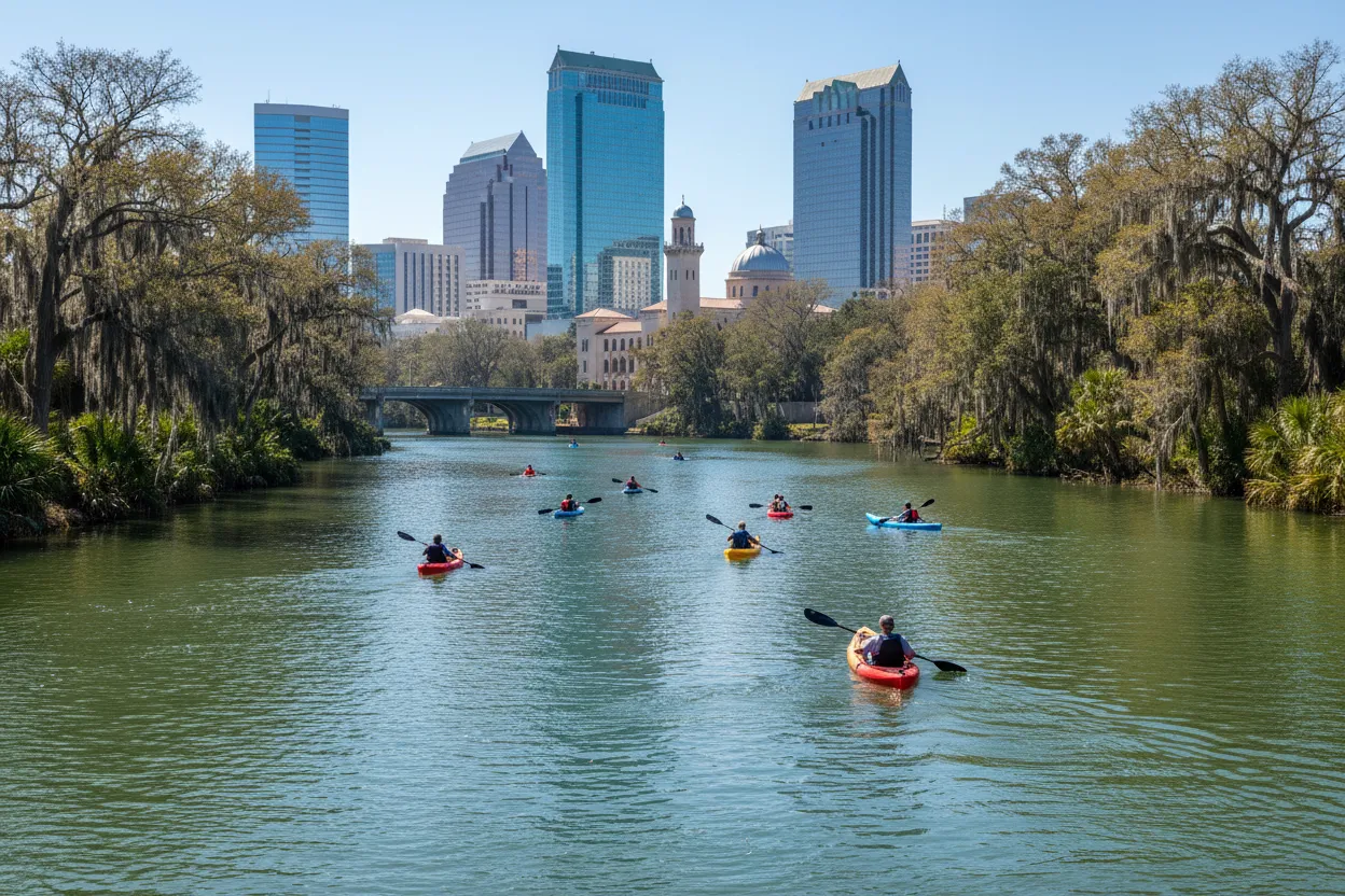 Kayaking the Hillsborough River
